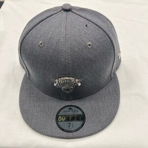 New Era Black Label 7 1/2 Gray 59FIFTY Cap